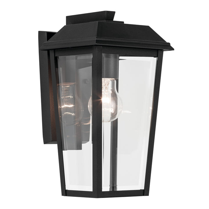 Kichler Canada - 59118BKT - One Light Outdoor Wall Mount - Mathus - Textured Black
