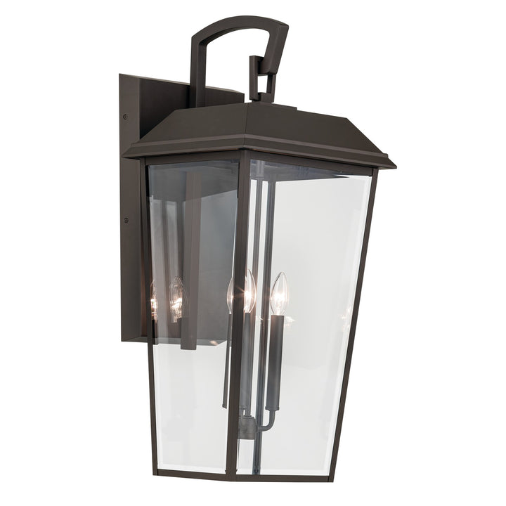 Kichler Canada - 59121OZ - Three Light Outdoor Wall Mount - Mathus - Olde Bronze
