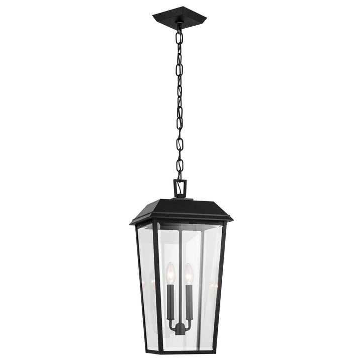 Kichler Canada - 59122BKT - Two Light Outdoor Pendant - Mathus - Textured Black
