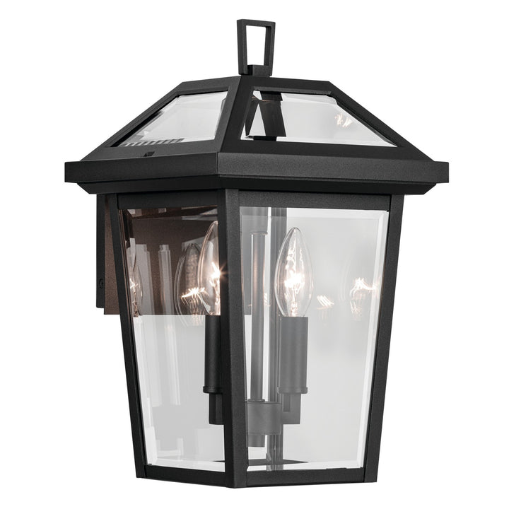 Kichler Canada - 59125BKT - Two Light Outdoor Wall Mount - Regence - Textured Black
