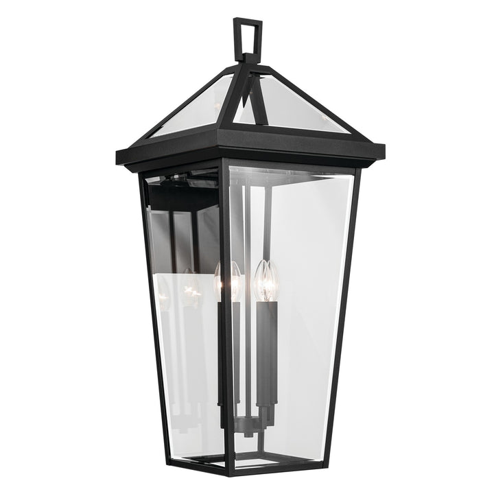 Kichler Canada - 59128BKT - Four Light Outdoor Wall Mount - Regence - Textured Black