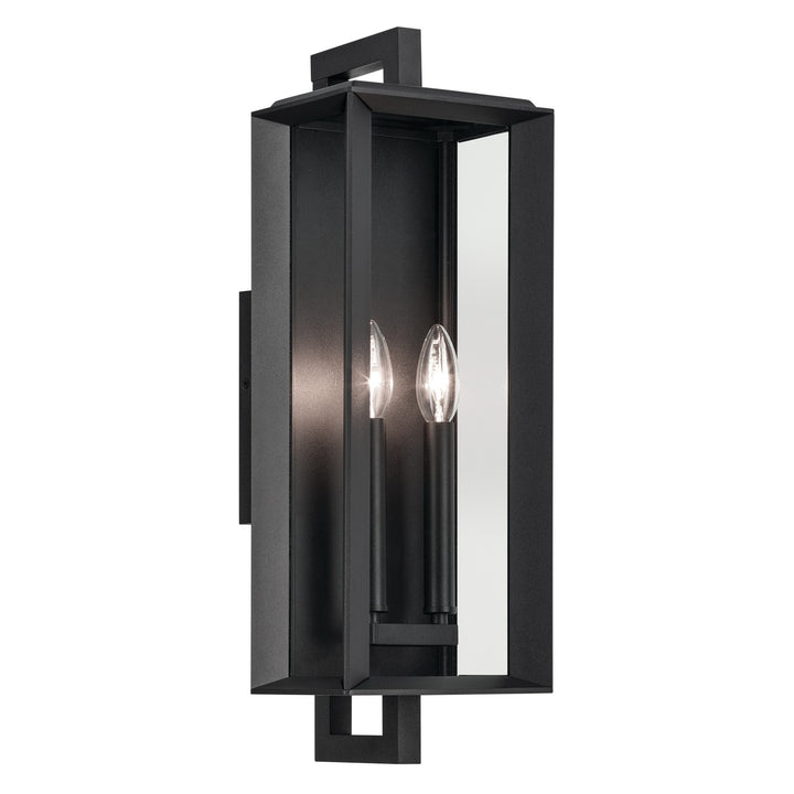 Kichler Canada - 59132BKT - Two Light Outdoor Wall Mount - Kroft - Textured Black