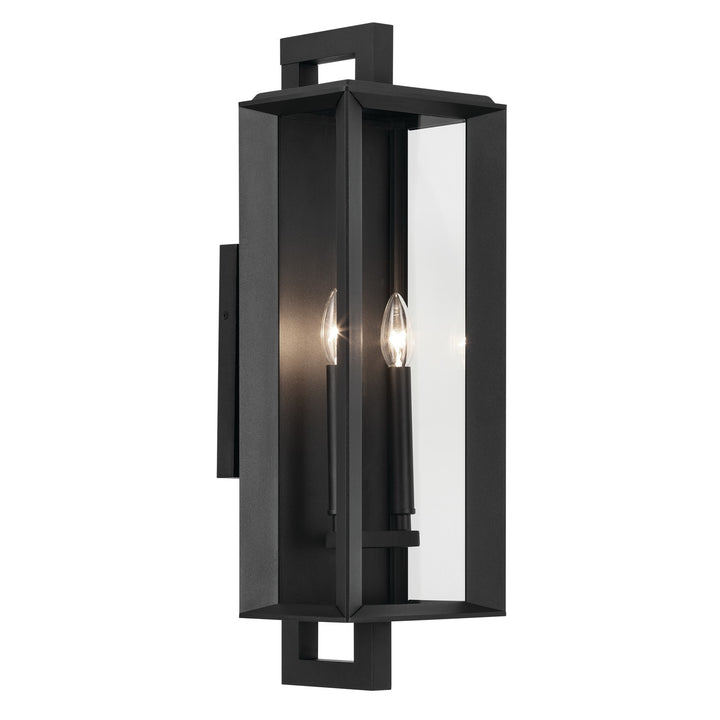 Kichler Canada - 59133BKT - Two Light Outdoor Wall Mount - Kroft - Textured Black