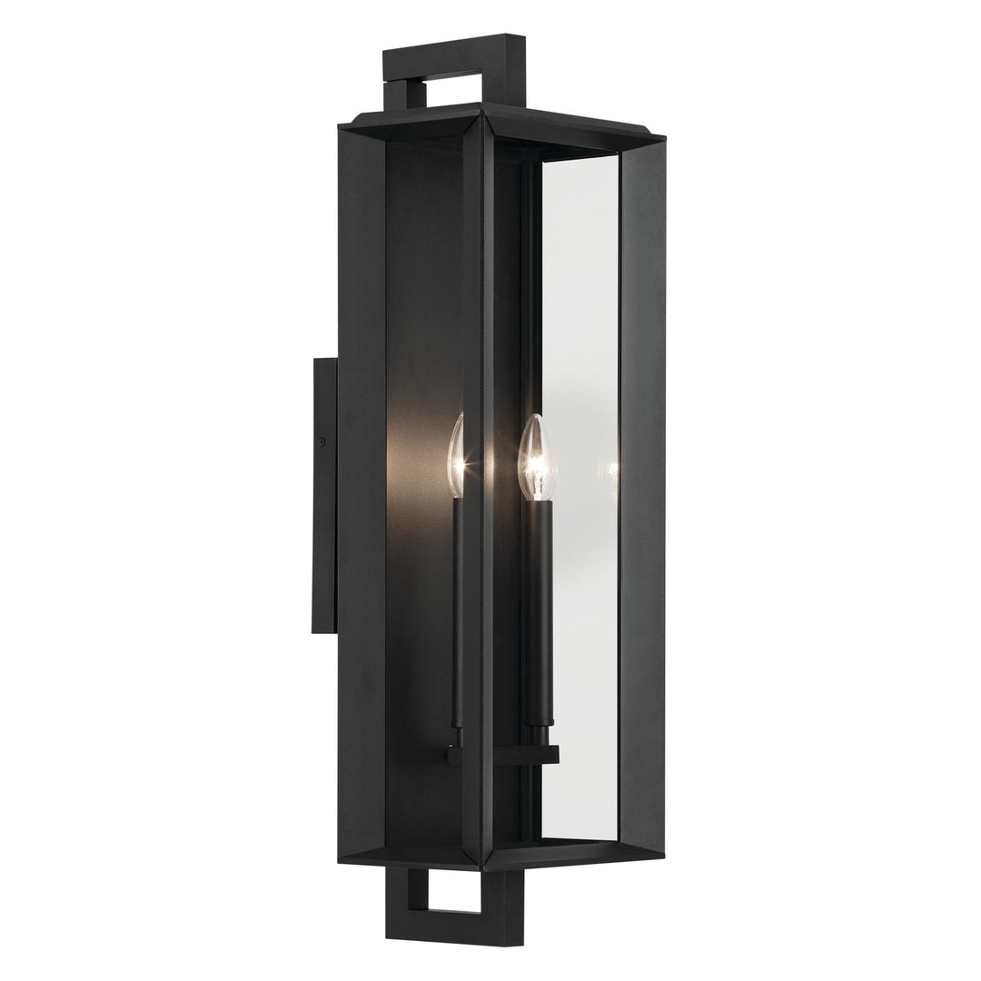 Kichler Canada - 59134BKT - Two Light Outdoor Wall Mount - Kroft - Textured Black