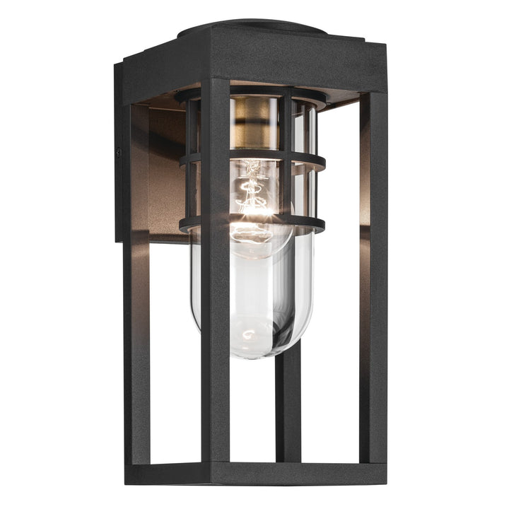 Kichler Canada - 59137BKT - One Light Outdoor Wall Mount - Hone - Textured Black
