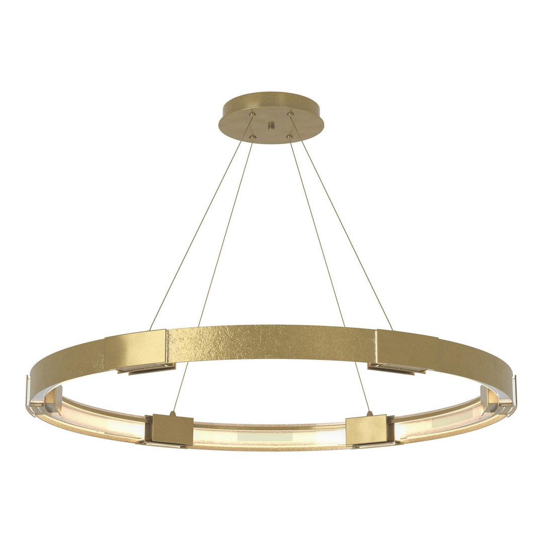 Hubbardton Forge Canada - 138589-SKT-STND-86-ZM0394 - LED Pendant - Aura - Modern Brass