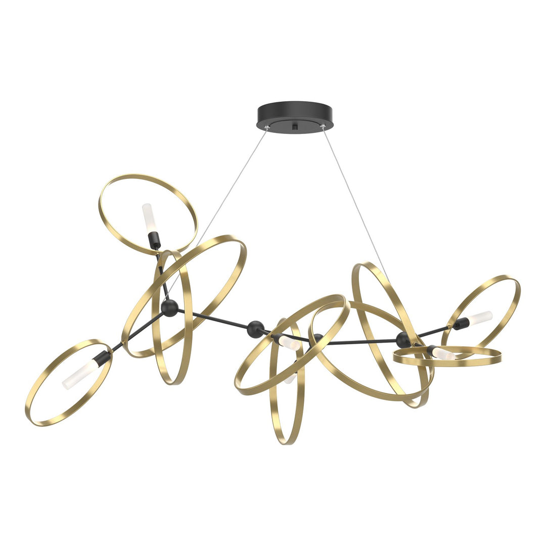 Hubbardton Forge Canada - 138920-SKT-STND-10-86 - Six Light Pendant - Celesse - Black