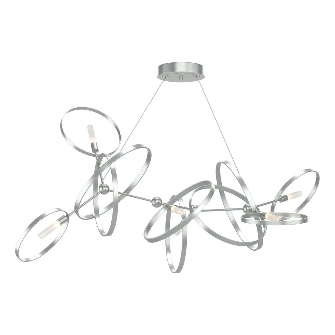 Hubbardton Forge Canada - 138920-SKT-STND-82-82 - Six Light Pendant - Celesse - Vintage Platinum