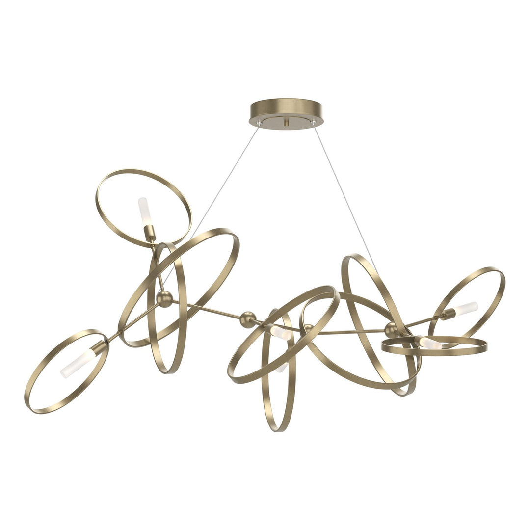 Hubbardton Forge Canada - 138920-SKT-STND-84-84 - Six Light Pendant - Celesse - Soft Gold
