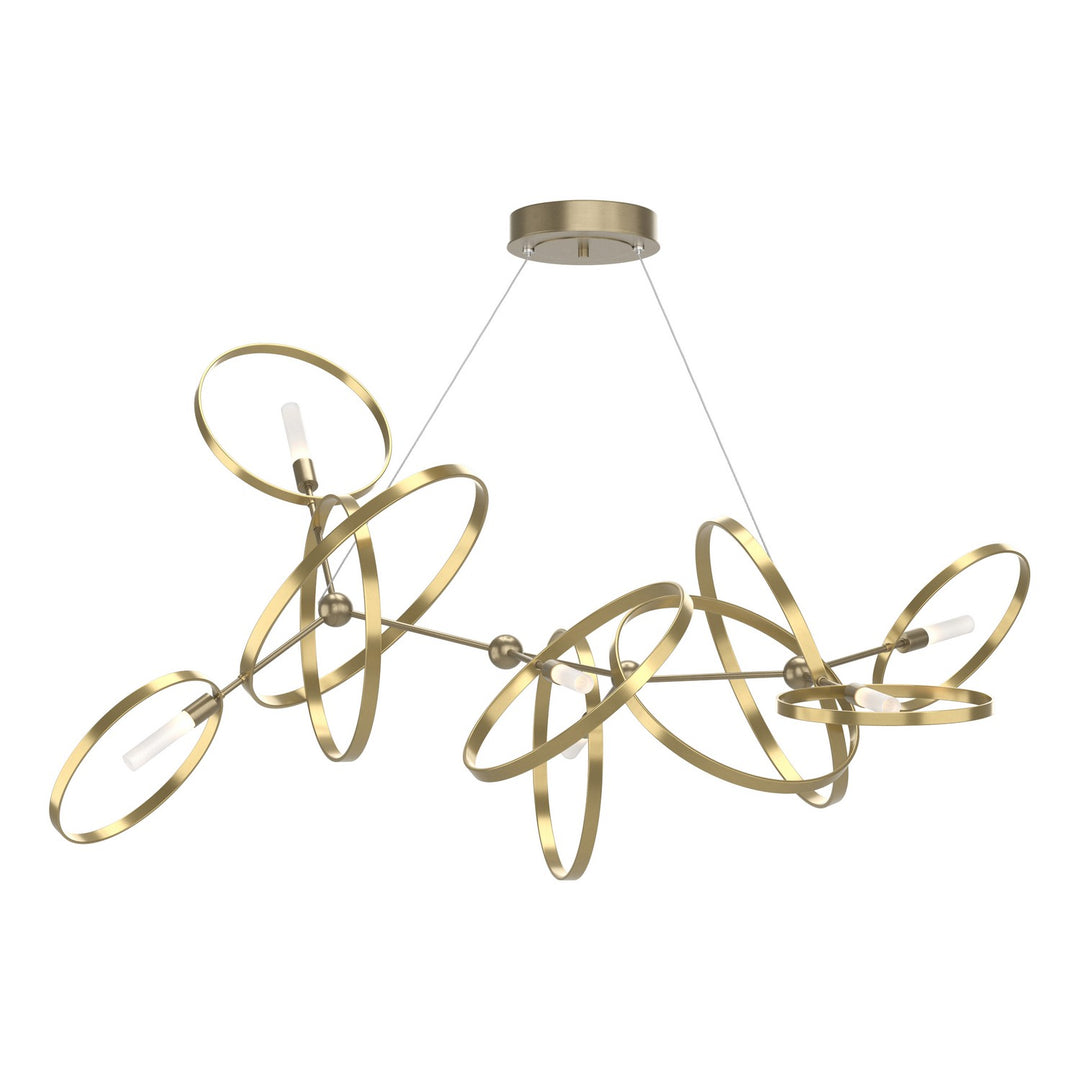 Hubbardton Forge Canada - 138920-SKT-STND-84-86 - Six Light Pendant - Celesse - Soft Gold