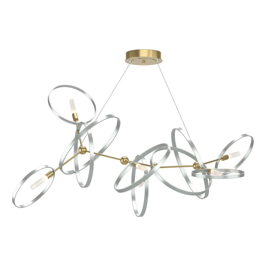 Hubbardton Forge Canada - 138920-SKT-STND-86-82 - Six Light Pendant - Celesse - Modern Brass