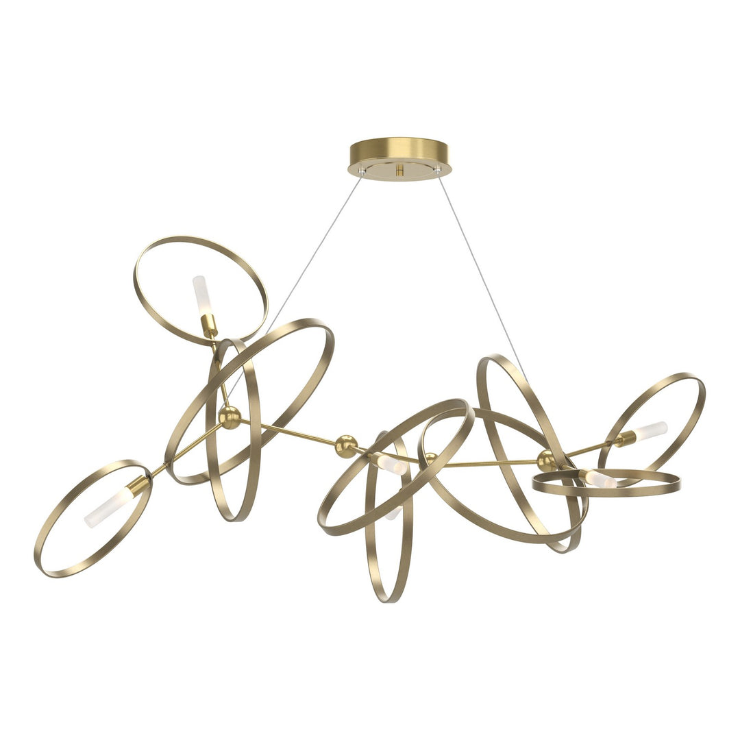 Hubbardton Forge Canada - 138920-SKT-STND-86-84 - Six Light Pendant - Celesse - Modern Brass
