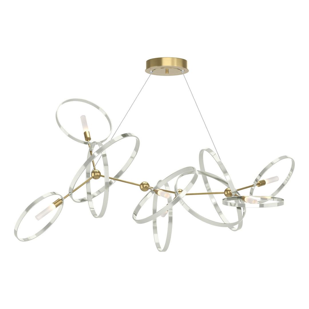 Hubbardton Forge Canada - 138920-SKT-STND-86-85 - Six Light Pendant - Celesse - Modern Brass