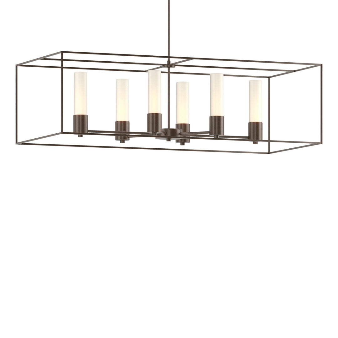 Hubbardton Forge Canada - 138940-SKT-MULT-05-05-GG0392 - Six Light Pendant - Portico - Bronze