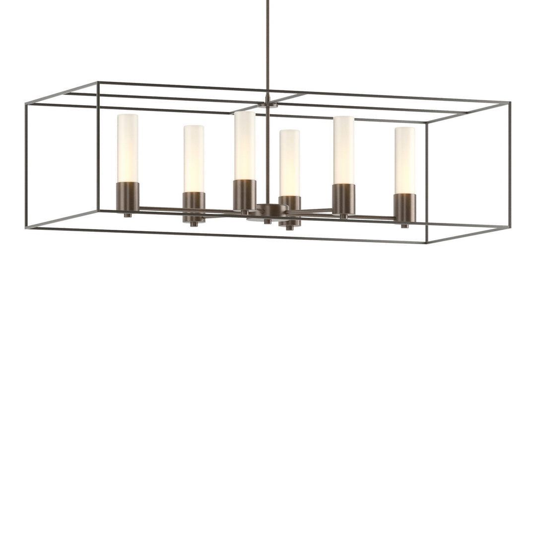 Hubbardton Forge Canada - 138940-SKT-MULT-05-07-GG0392 - Six Light Pendant - Portico - Bronze