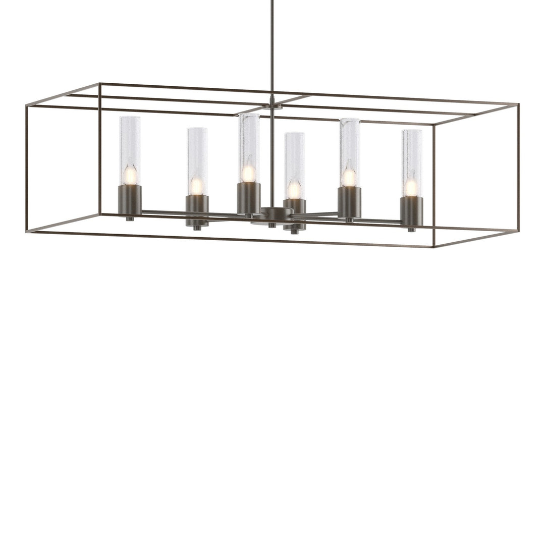 Hubbardton Forge Canada - 138940-SKT-MULT-07-05-II0392 - Six Light Pendant - Portico - Dark Smoke