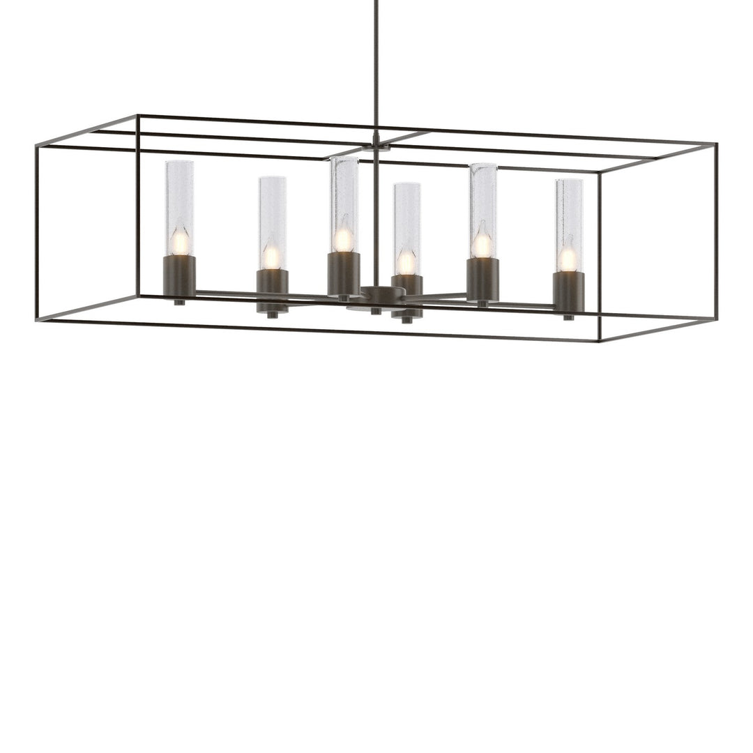 Hubbardton Forge Canada - 138940-SKT-MULT-07-14-II0392 - Six Light Pendant - Portico - Dark Smoke
