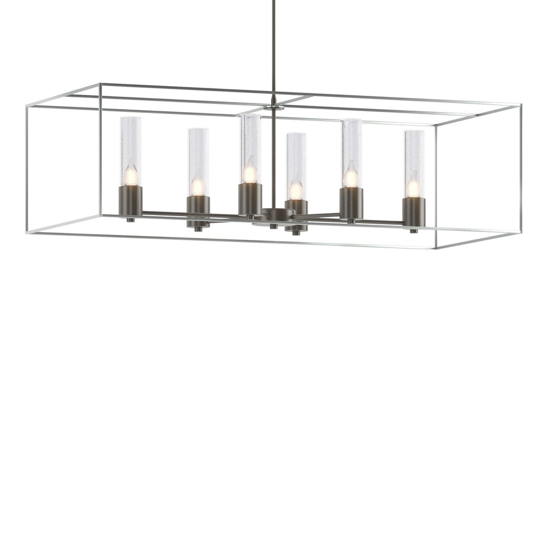 Hubbardton Forge Canada - 138940-SKT-MULT-07-82-II0392 - Six Light Pendant - Portico - Dark Smoke
