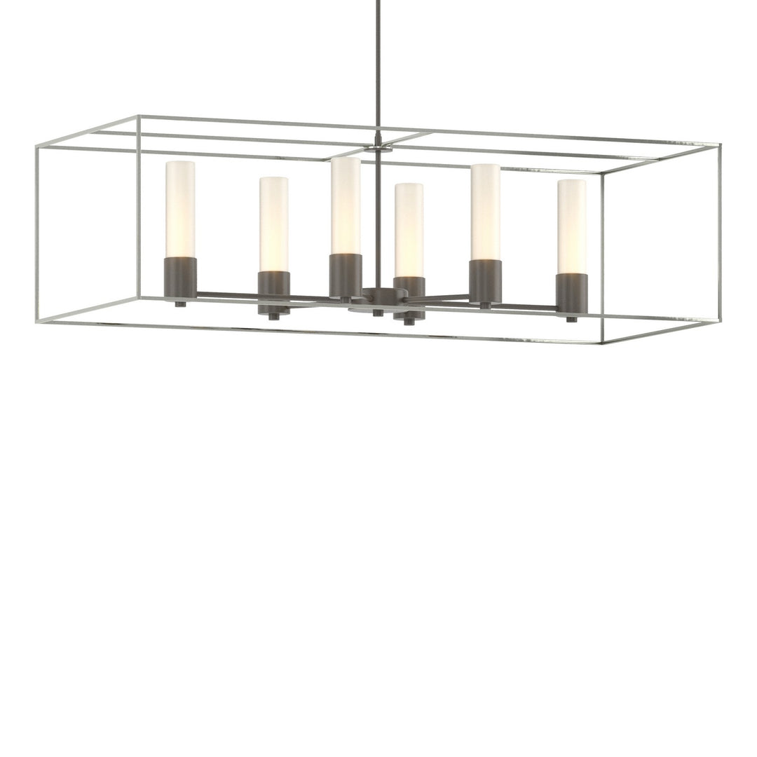 Hubbardton Forge Canada - 138940-SKT-MULT-07-85-GG0392 - Six Light Pendant - Portico - Dark Smoke