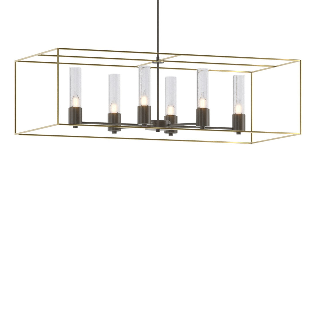 Hubbardton Forge Canada - 138940-SKT-MULT-07-86-II0392 - Six Light Pendant - Portico - Dark Smoke