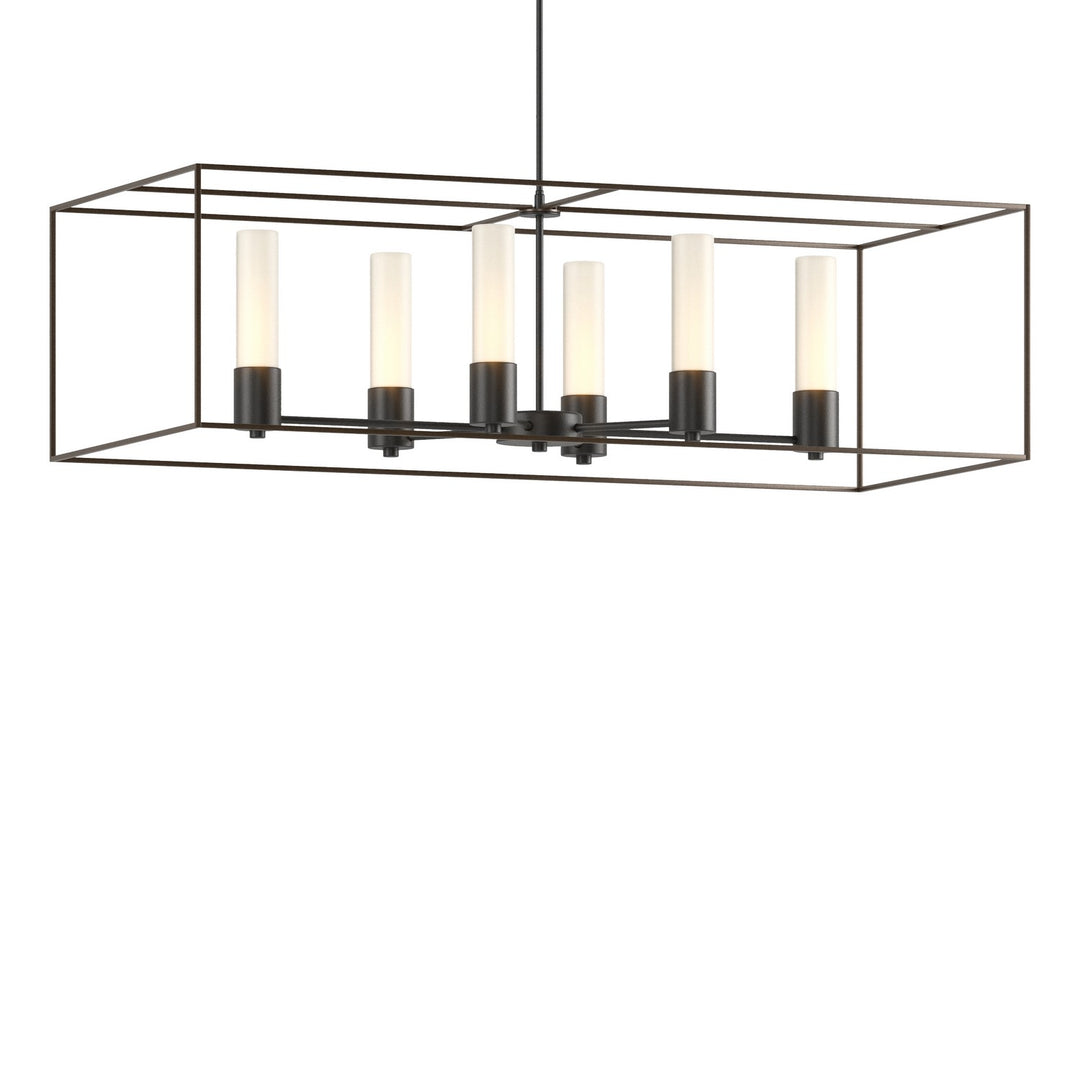 Hubbardton Forge Canada - 138940-SKT-MULT-10-05-GG0392 - Six Light Pendant - Portico - Black