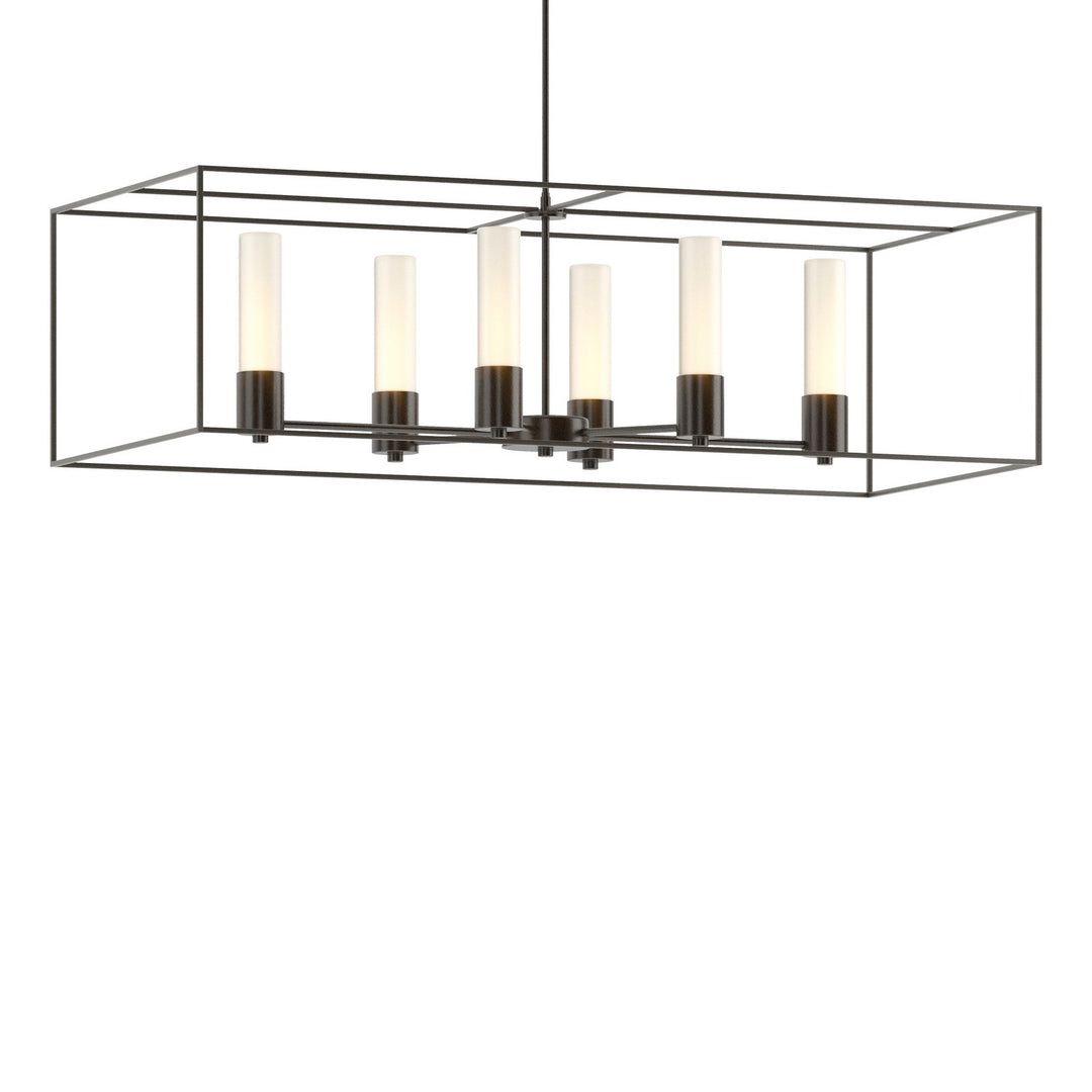 Hubbardton Forge Canada - 138940-SKT-MULT-14-07-GG0392 - Six Light Pendant - Portico - Oil Rubbed Bronze