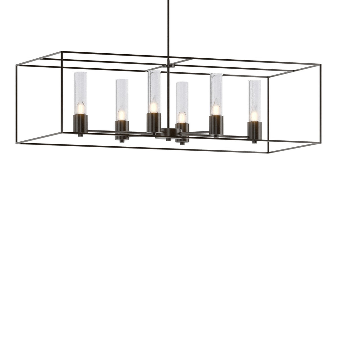 Hubbardton Forge Canada - 138940-SKT-MULT-14-14-II0392 - Six Light Pendant - Portico - Oil Rubbed Bronze