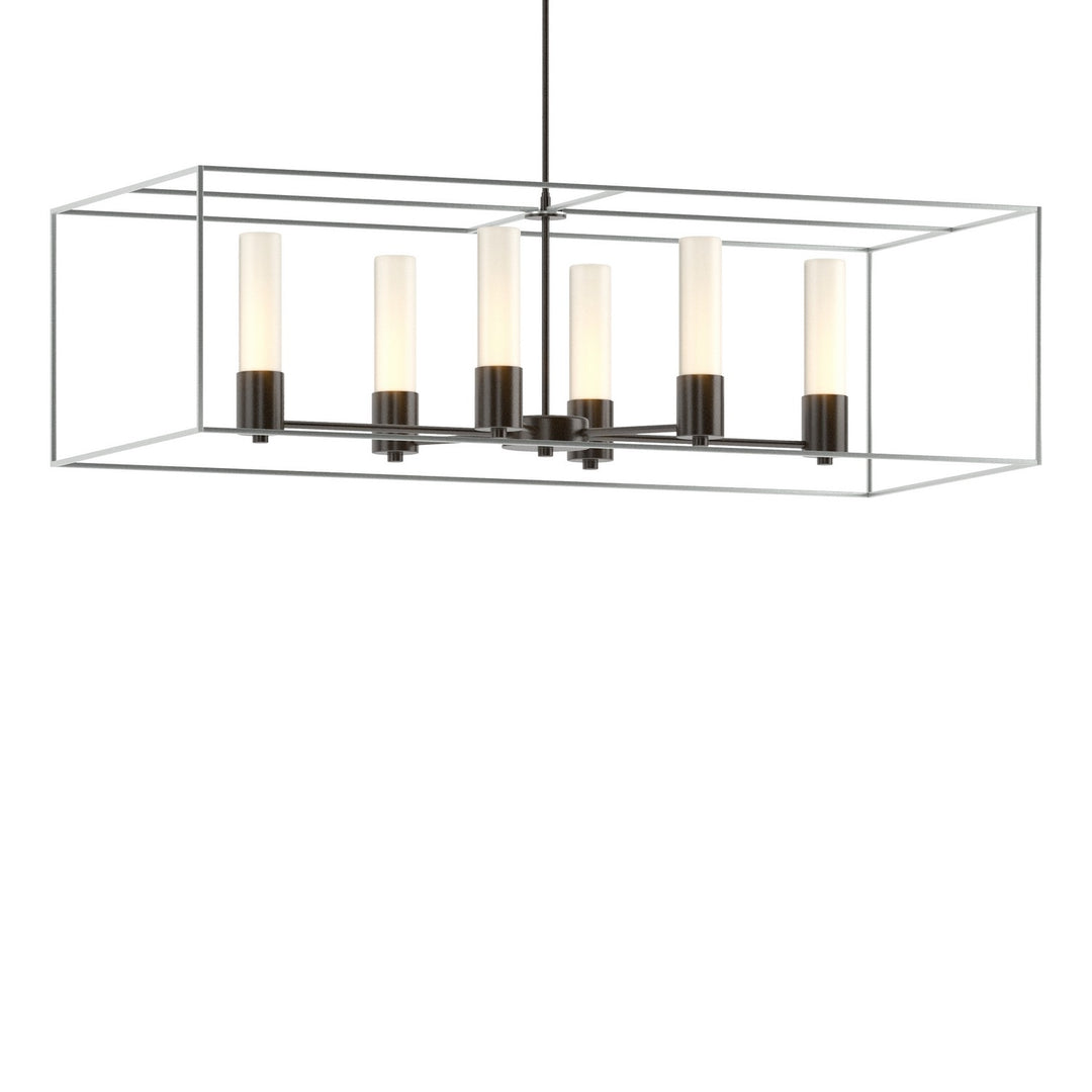 Hubbardton Forge Canada - 138940-SKT-MULT-14-82-GG0392 - Six Light Pendant - Portico - Oil Rubbed Bronze