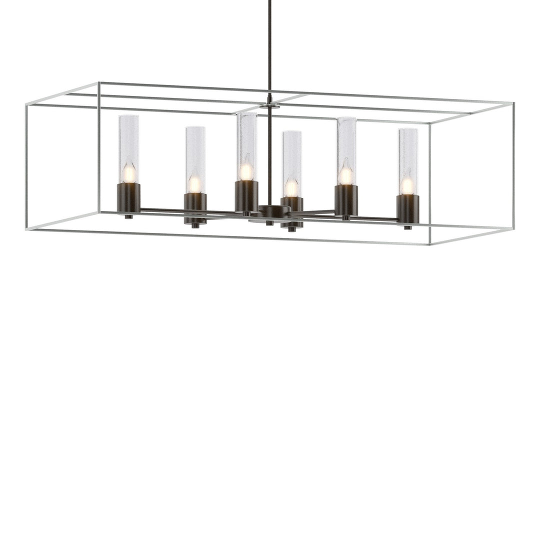 Hubbardton Forge Canada - 138940-SKT-MULT-14-82-II0392 - Six Light Pendant - Portico - Oil Rubbed Bronze