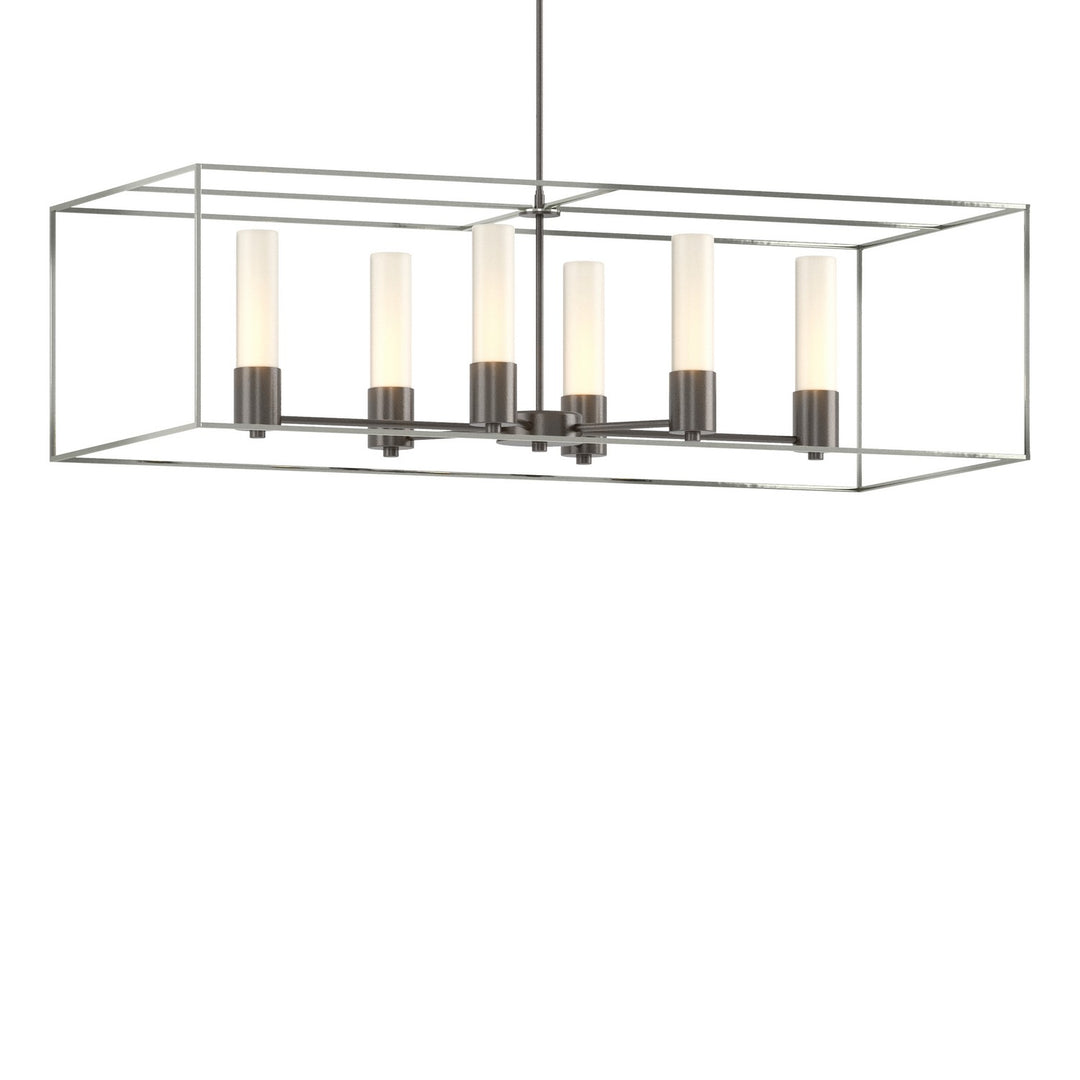 Hubbardton Forge Canada - 138940-SKT-MULT-14-85-GG0392 - Six Light Pendant - Portico - Oil Rubbed Bronze