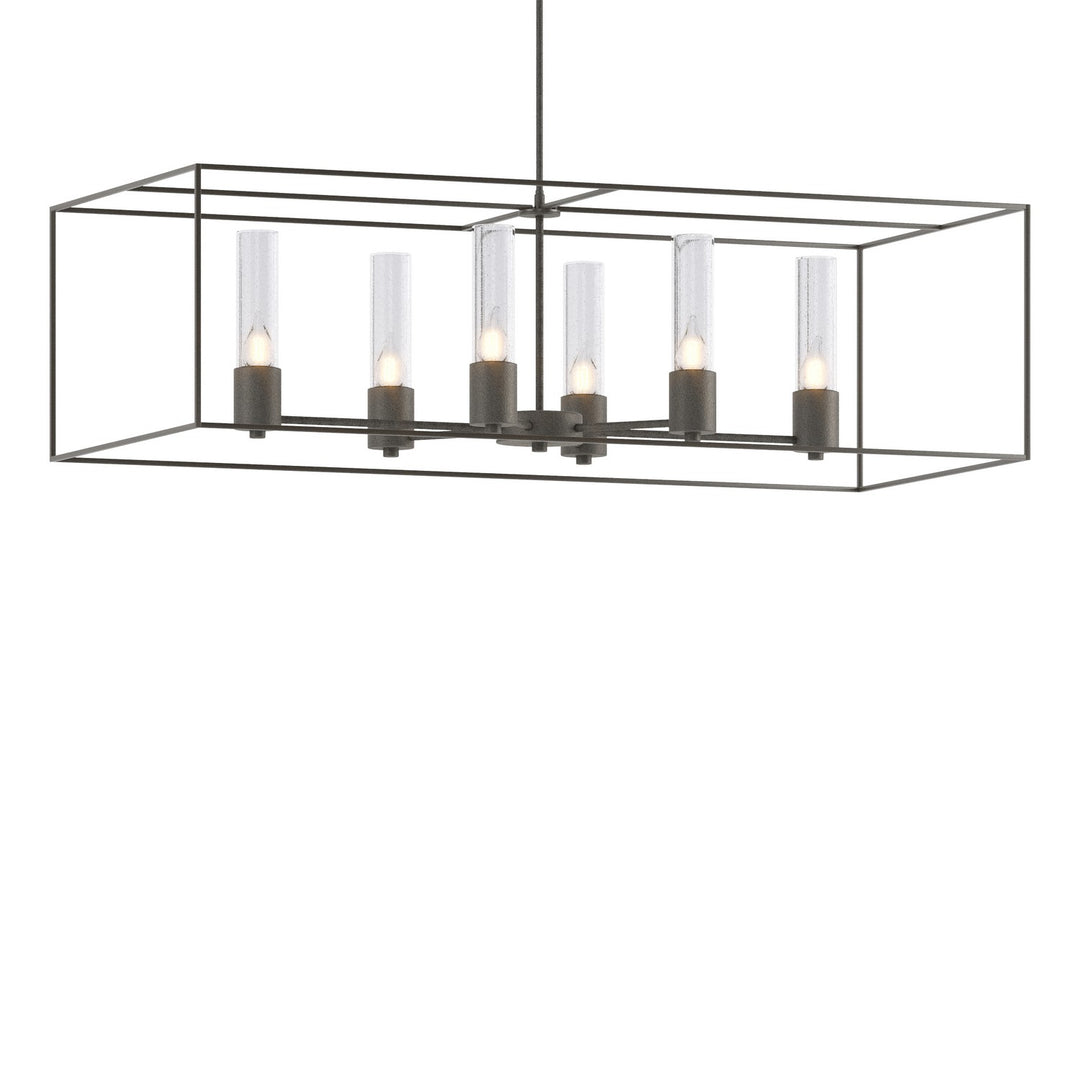 Hubbardton Forge Canada - 138940-SKT-MULT-20-07-II0392 - Six Light Pendant - Portico - Natural Iron