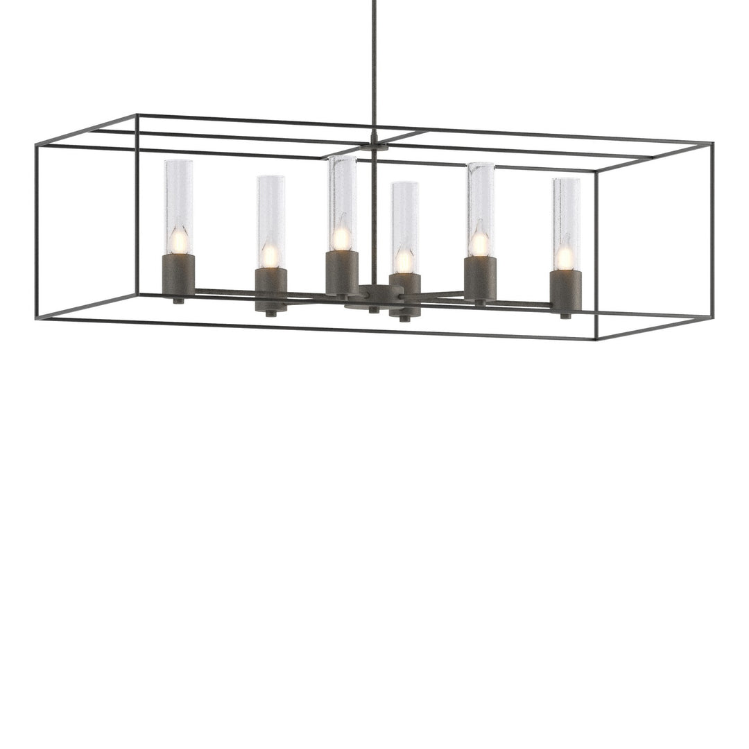 Hubbardton Forge Canada - 138940-SKT-MULT-20-10-II0392 - Six Light Pendant - Portico - Natural Iron