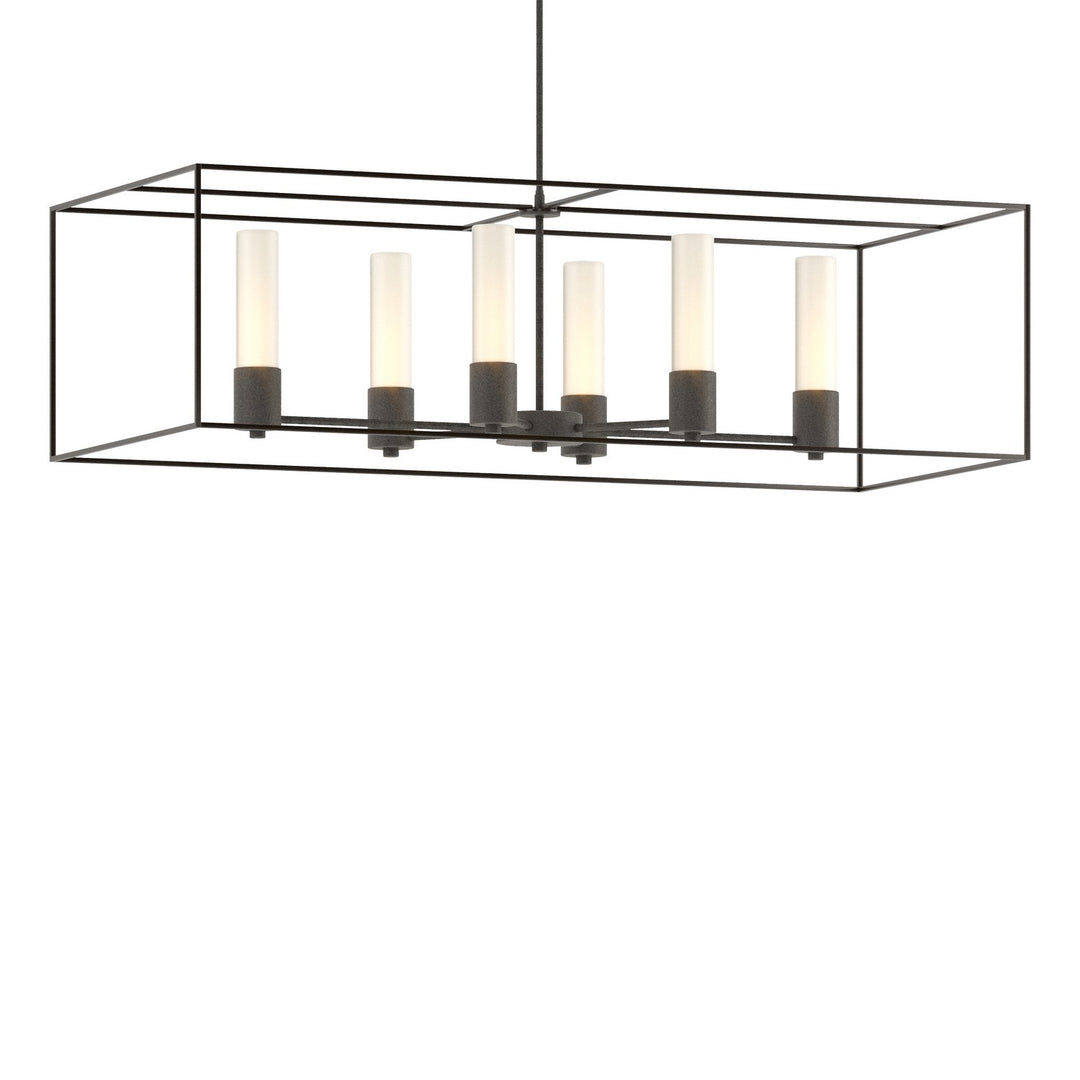 Hubbardton Forge Canada - 138940-SKT-MULT-20-14-GG0392 - Six Light Pendant - Portico - Natural Iron