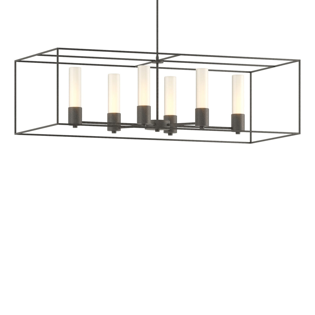 Hubbardton Forge Canada - 138940-SKT-MULT-20-20-GG0392 - Six Light Pendant - Portico - Natural Iron