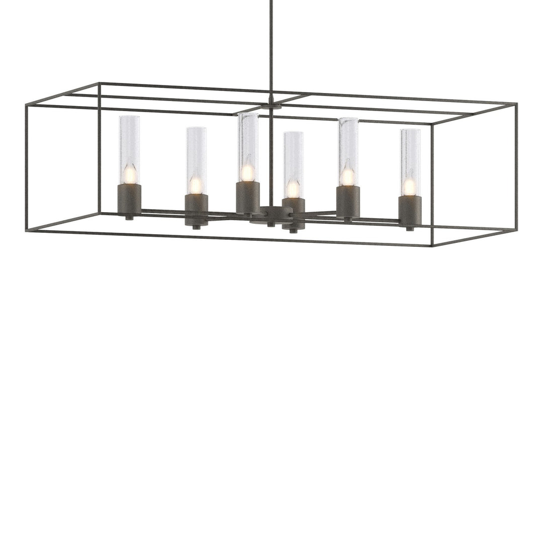 Hubbardton Forge Canada - 138940-SKT-MULT-20-20-II0392 - Six Light Pendant - Portico - Natural Iron