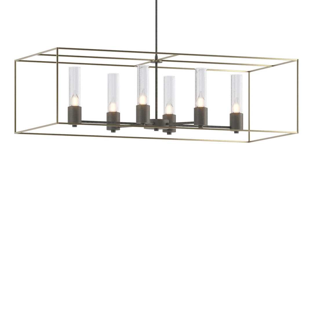 Hubbardton Forge Canada - 138940-SKT-MULT-20-84-II0392 - Six Light Pendant - Portico - Natural Iron