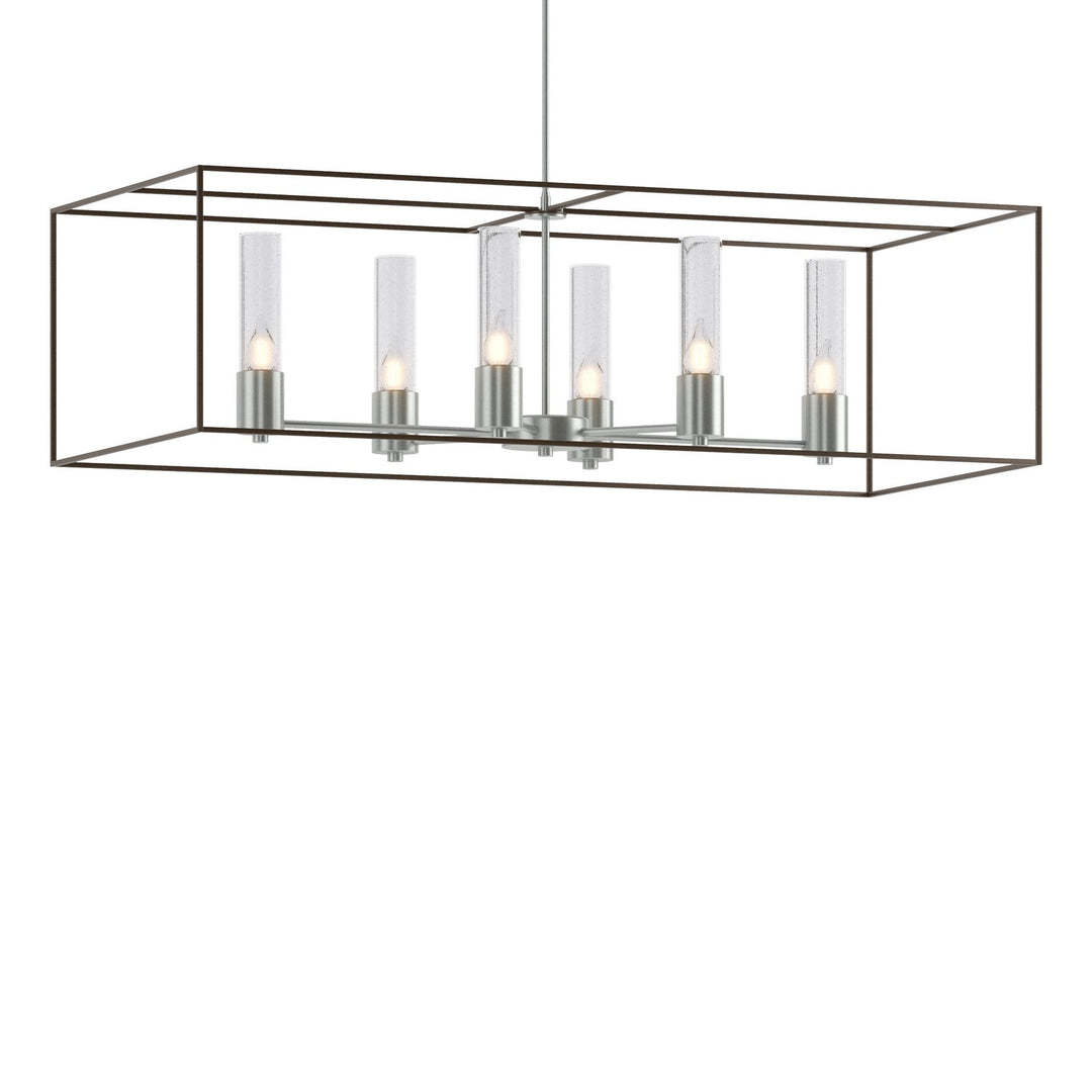 Hubbardton Forge Canada - 138940-SKT-MULT-82-05-II0392 - Six Light Pendant - Portico - Vintage Platinum