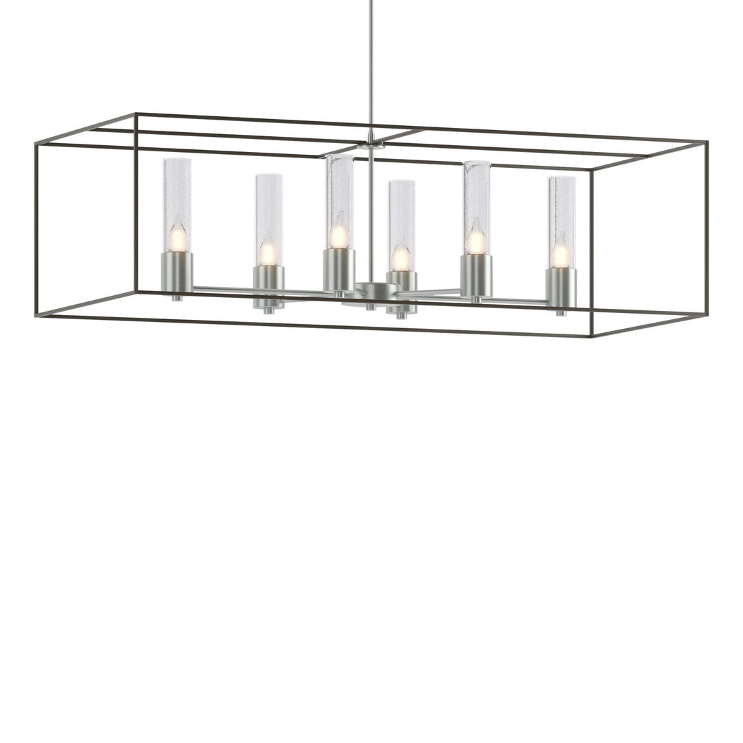 Hubbardton Forge Canada - 138940-SKT-MULT-82-07-II0392 - Six Light Pendant - Portico - Vintage Platinum