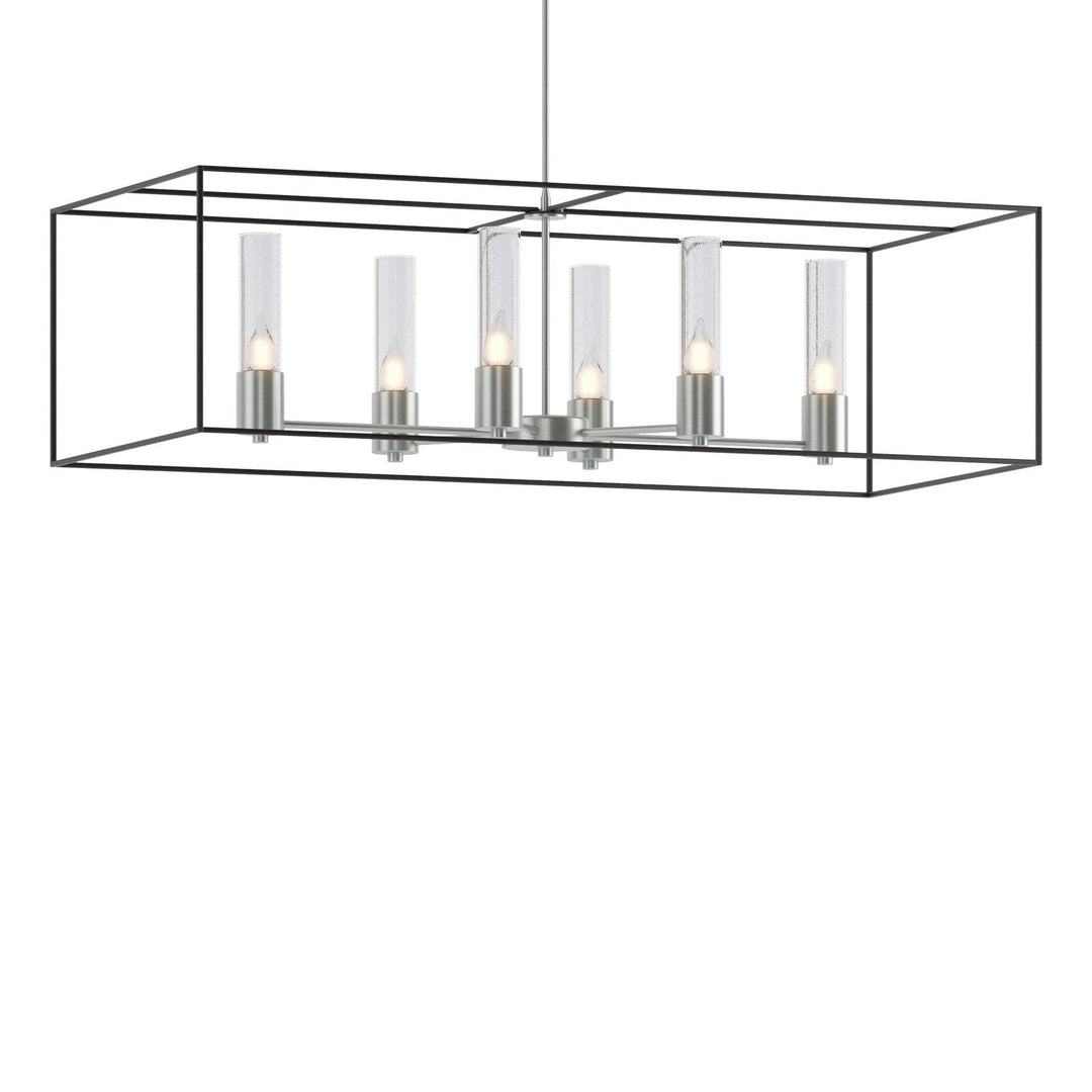 Hubbardton Forge Canada - 138940-SKT-MULT-82-10-II0392 - Six Light Pendant - Portico - Vintage Platinum