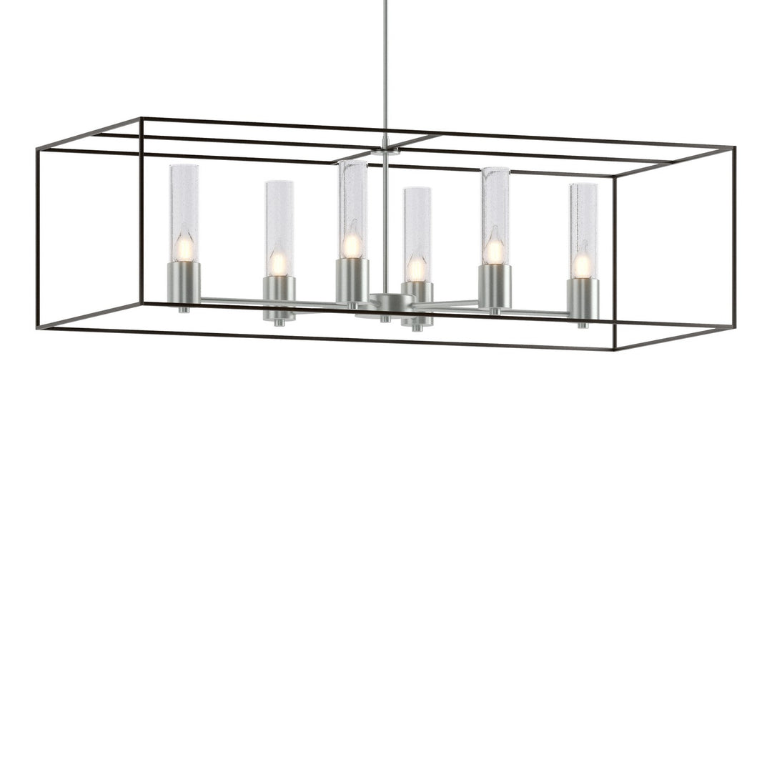 Hubbardton Forge Canada - 138940-SKT-MULT-82-14-II0392 - Six Light Pendant - Portico - Vintage Platinum