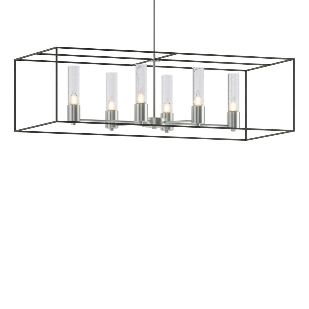 Hubbardton Forge Canada - 138940-SKT-MULT-82-20-II0392 - Six Light Pendant - Portico - Vintage Platinum