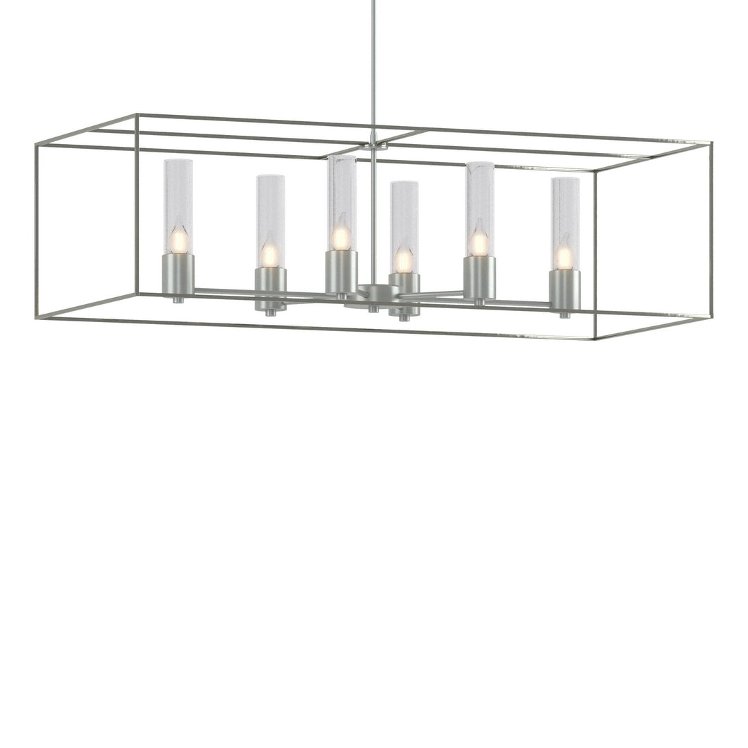 Hubbardton Forge Canada - 138940-SKT-MULT-82-85-II0392 - Six Light Pendant - Portico - Vintage Platinum