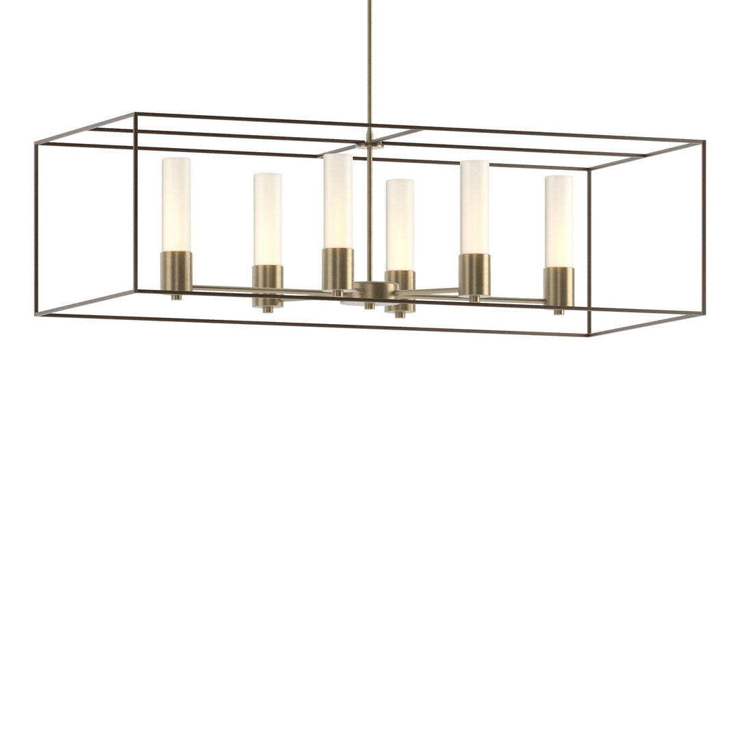 Hubbardton Forge Canada - 138940-SKT-MULT-84-05-GG0392 - Six Light Pendant - Portico - Soft Gold