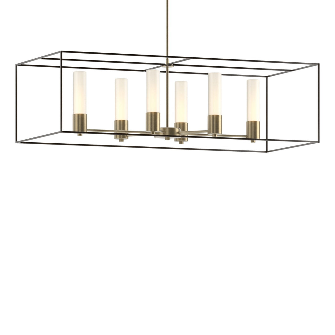 Hubbardton Forge Canada - 138940-SKT-MULT-84-14-GG0392 - Six Light Pendant - Portico - Soft Gold