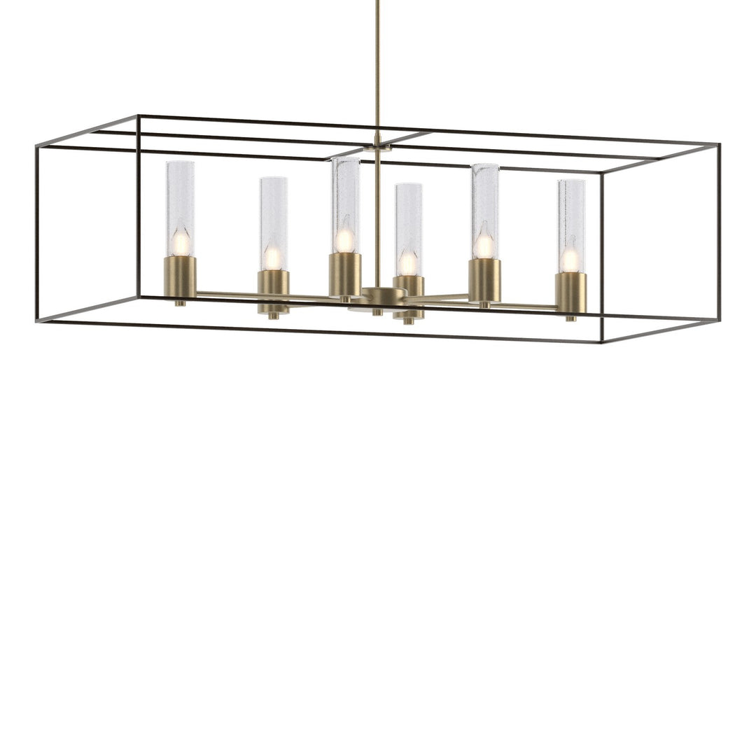 Hubbardton Forge Canada - 138940-SKT-MULT-84-14-II0392 - Six Light Pendant - Portico - Soft Gold