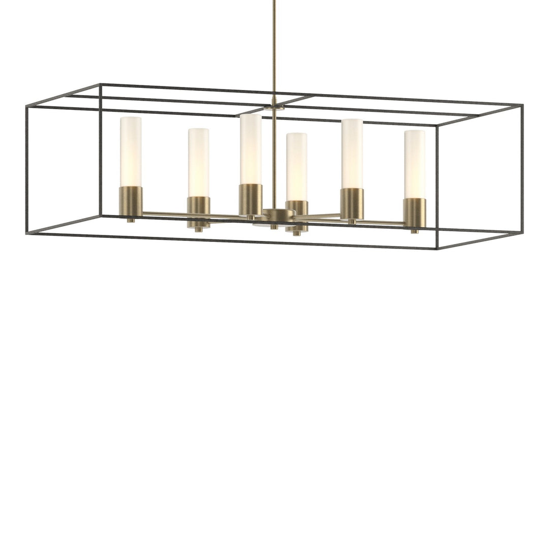 Hubbardton Forge Canada - 138940-SKT-MULT-84-20-GG0392 - Six Light Pendant - Portico - Soft Gold