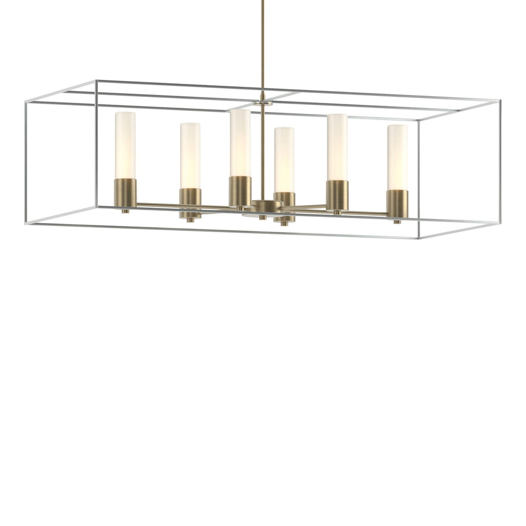 Hubbardton Forge Canada - 138940-SKT-MULT-84-82-GG0392 - Six Light Pendant - Portico - Soft Gold