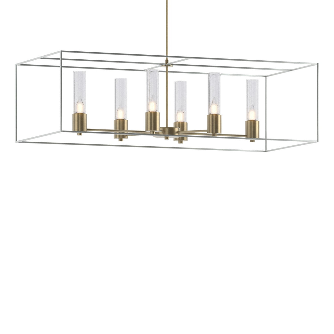 Hubbardton Forge Canada - 138940-SKT-MULT-84-82-II0392 - Six Light Pendant - Portico - Soft Gold