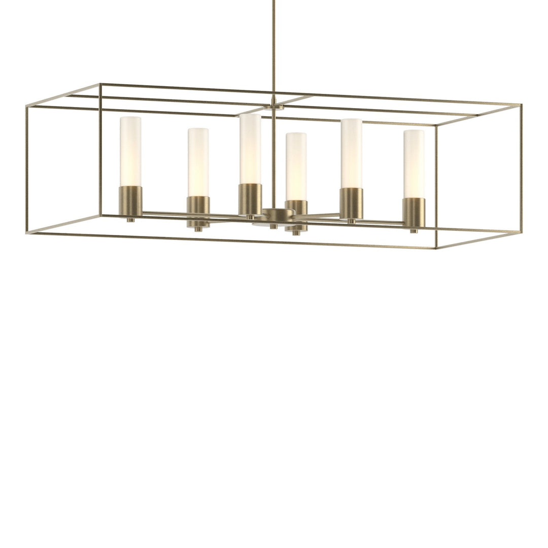 Hubbardton Forge Canada - 138940-SKT-MULT-84-84-GG0392 - Six Light Pendant - Portico - Soft Gold