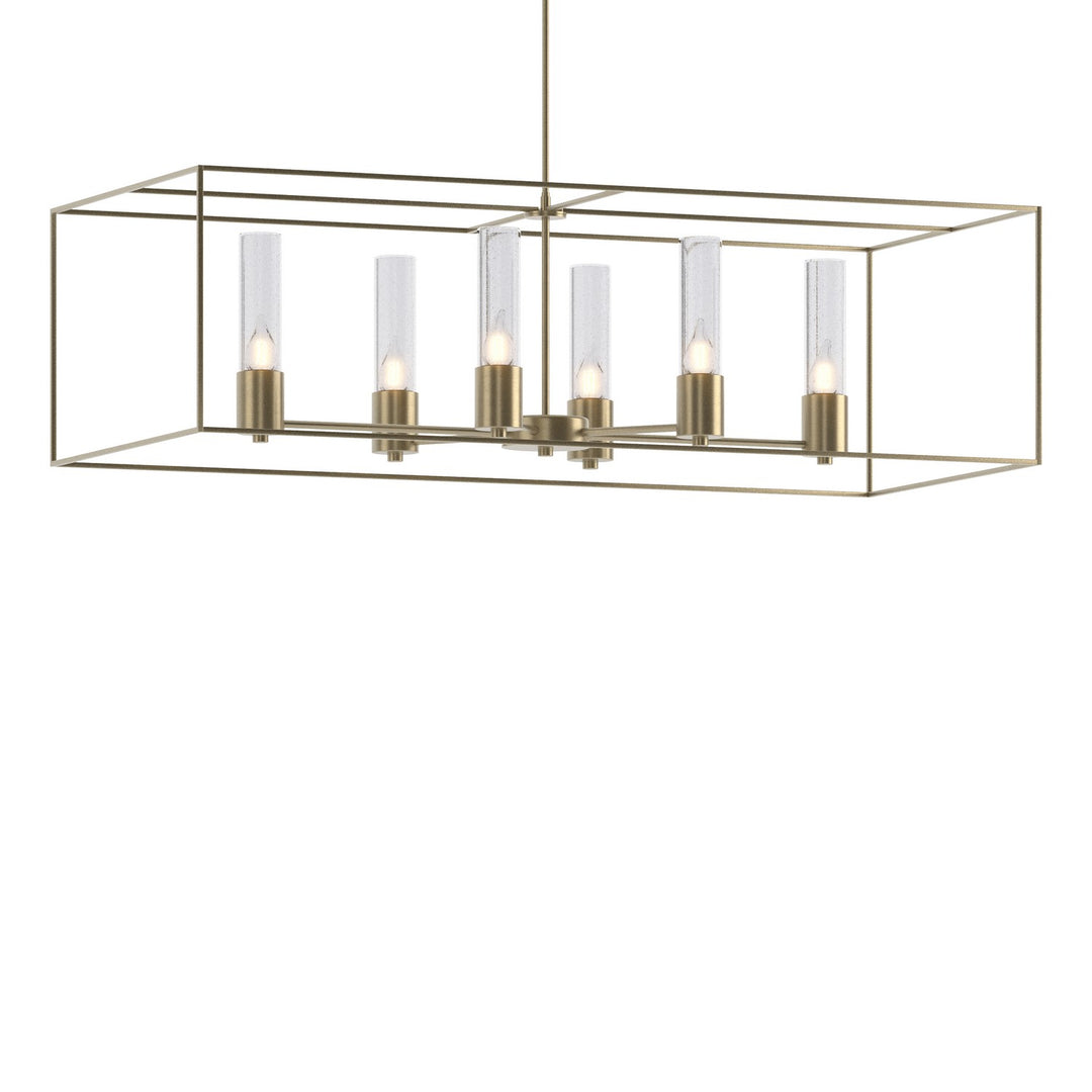 Hubbardton Forge Canada - 138940-SKT-MULT-84-84-II0392 - Six Light Pendant - Portico - Soft Gold